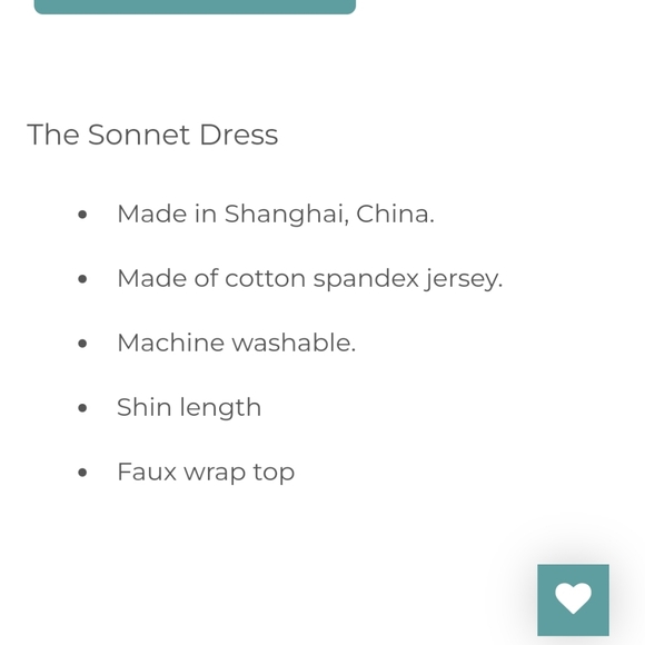 Effie's Heart Sonnet Dress in Garden - Picture 5 of 5